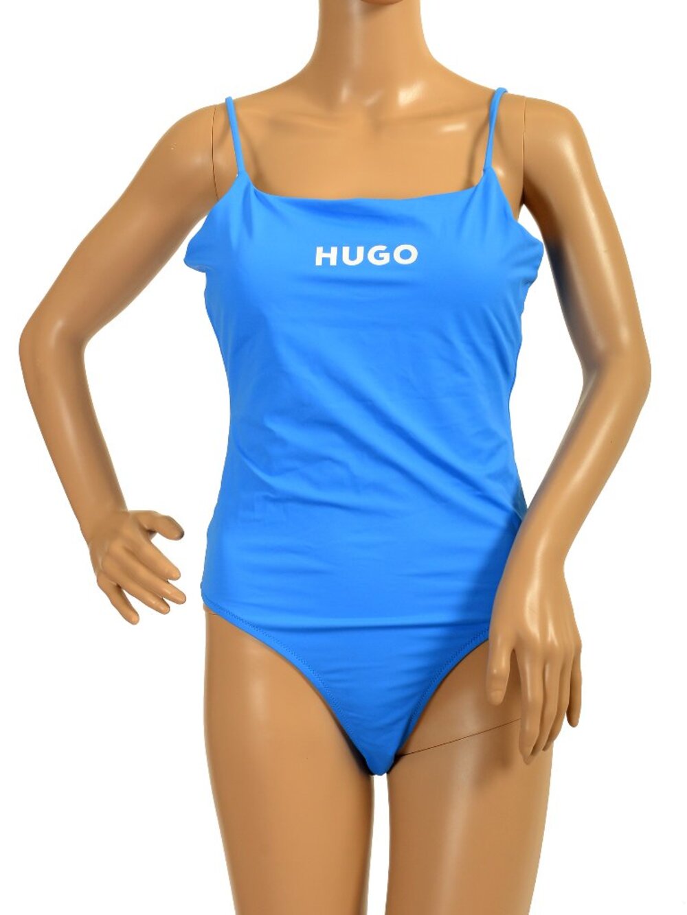 Hugo Boss Women's "PURE" Royal Blue One Piece Swimsuit US L IT 44